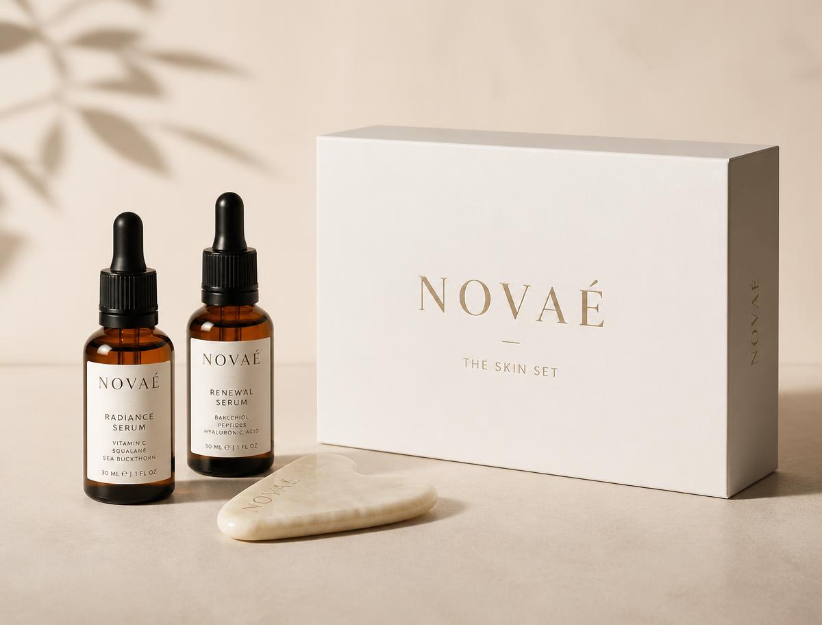 The Novaé Skin Set with presentation box