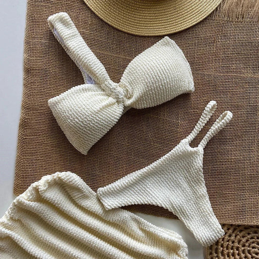 Ethereal Bikini Plushy 3 Piece