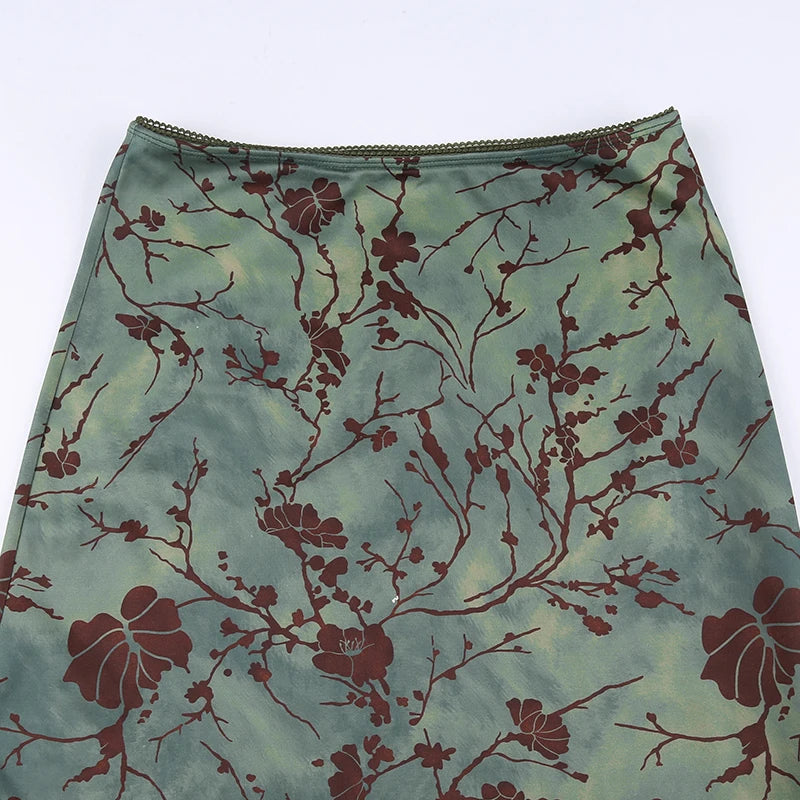 Solaire Floral Long Skirt