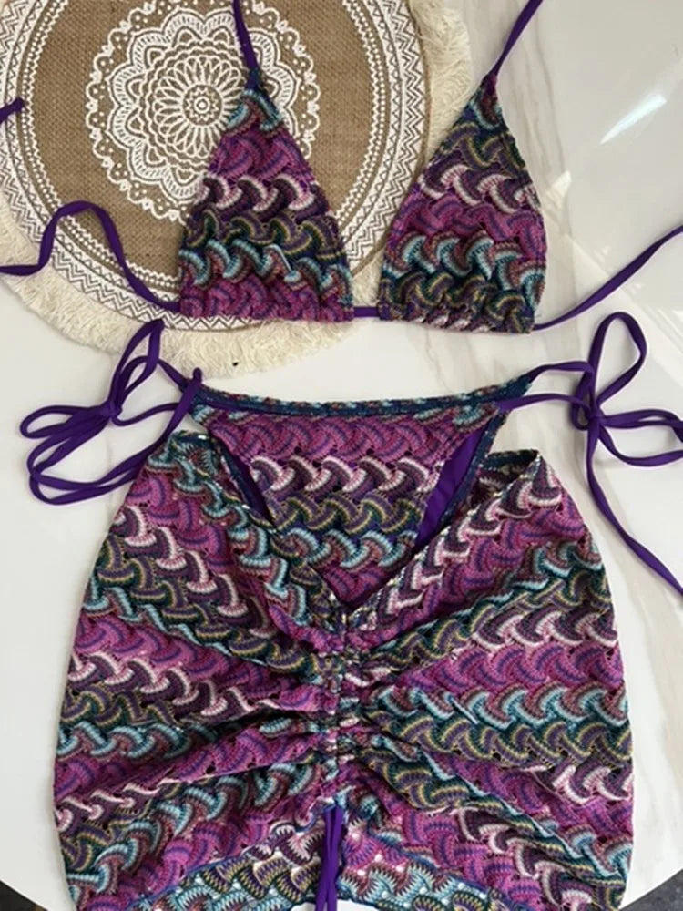 Ethereal Bikini Hippy 3 Piece