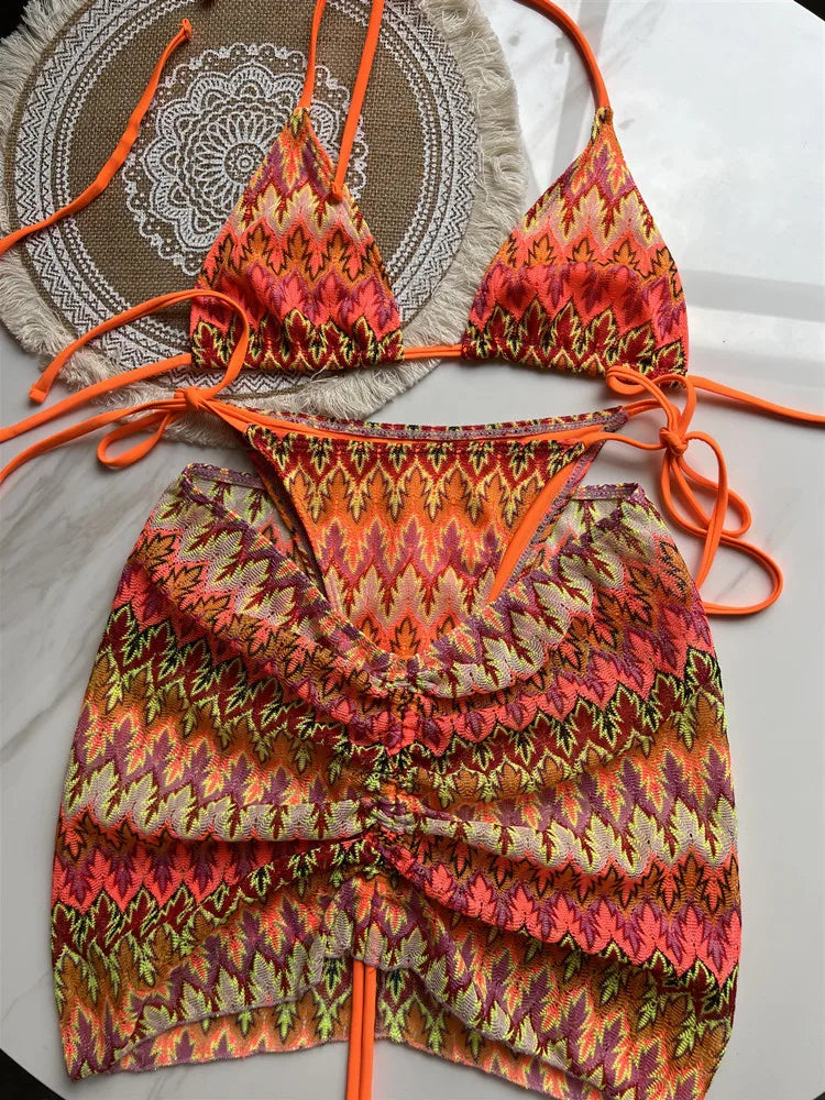 Ethereal Bikini Hippy 3 Piece