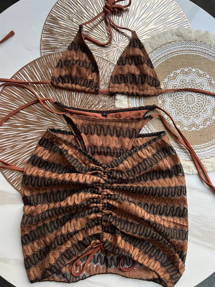 Ethereal Bikini Hippy 3 Piece